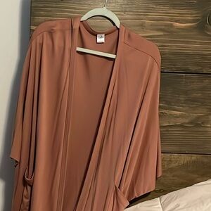 Bamboo cotton batwing cardigan